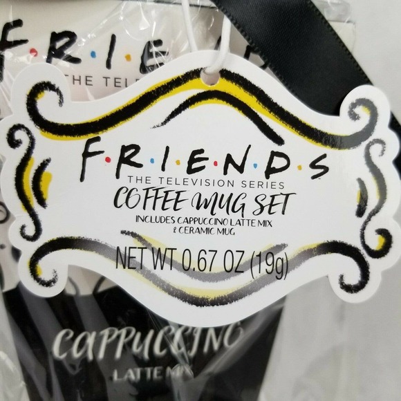Friends Coffee Mug Set Cappuccino Central Perk New - Picture 3 of 9